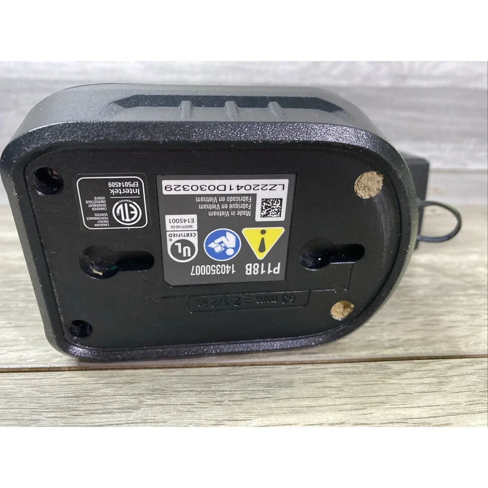 Ryobi Battery Charger P118B 18V ONE+ Lithium+ Gray‎ Excellent LED Diagnostics